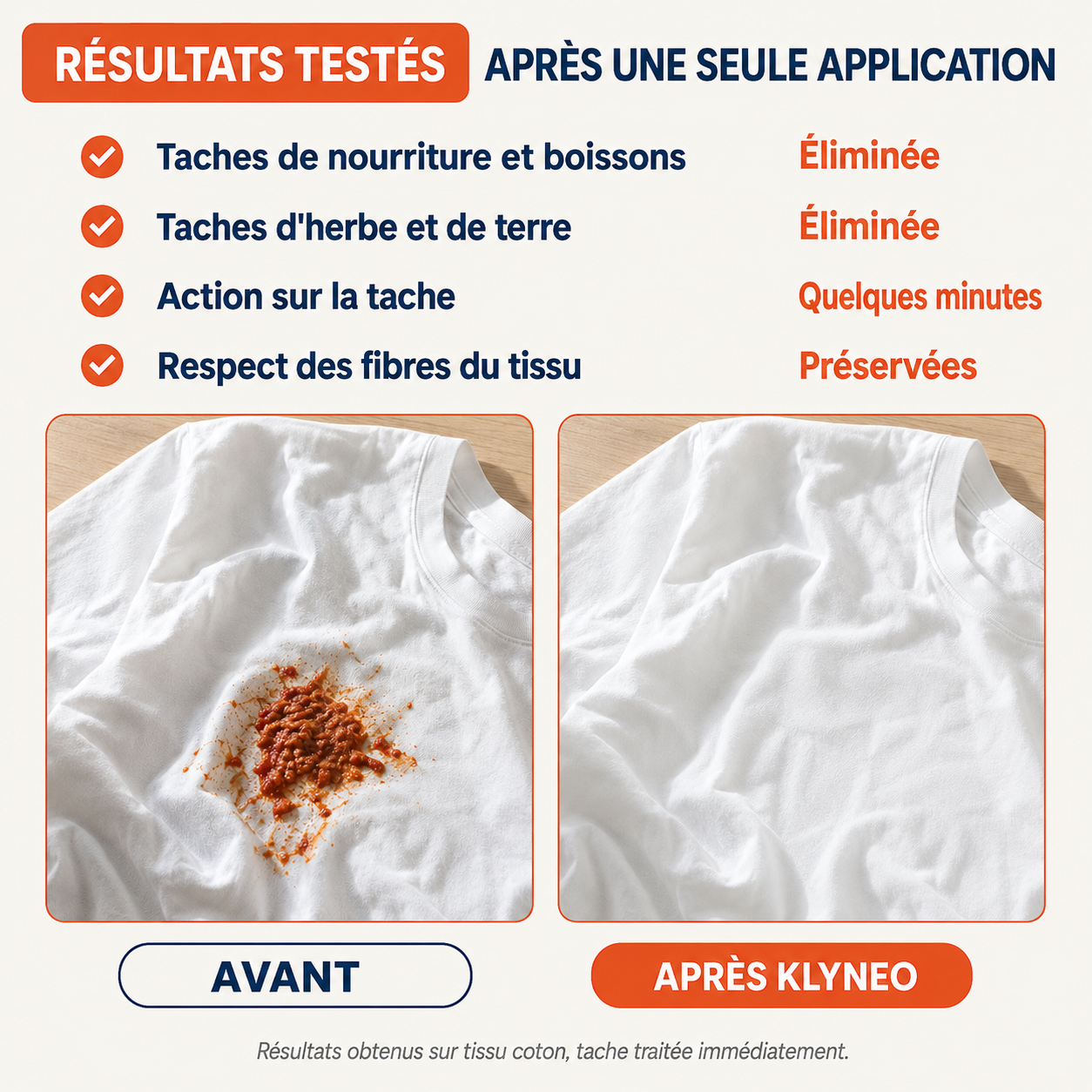 Spray Anti-Taches Portable Klyneo