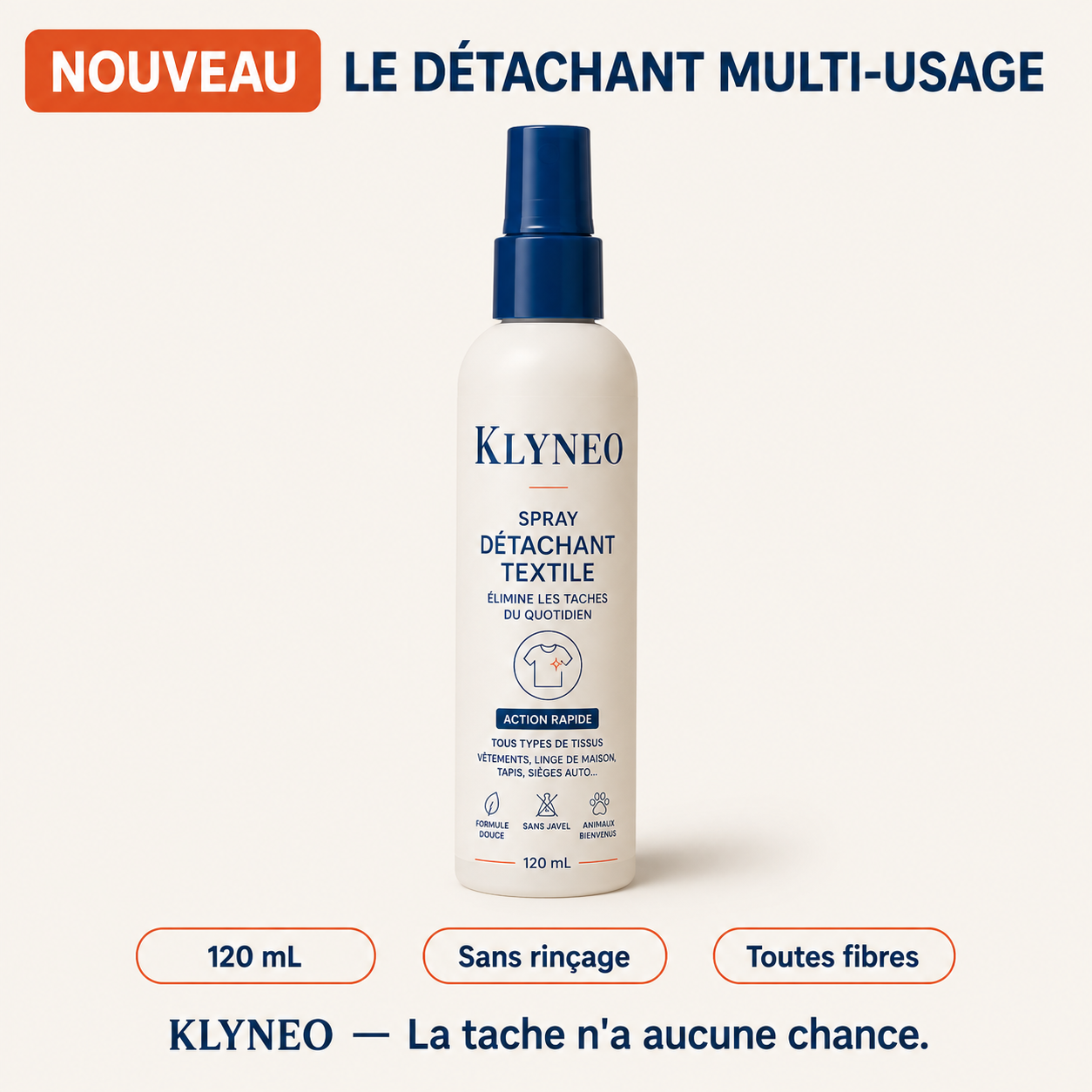Spray Anti-Taches Portable Klyneo